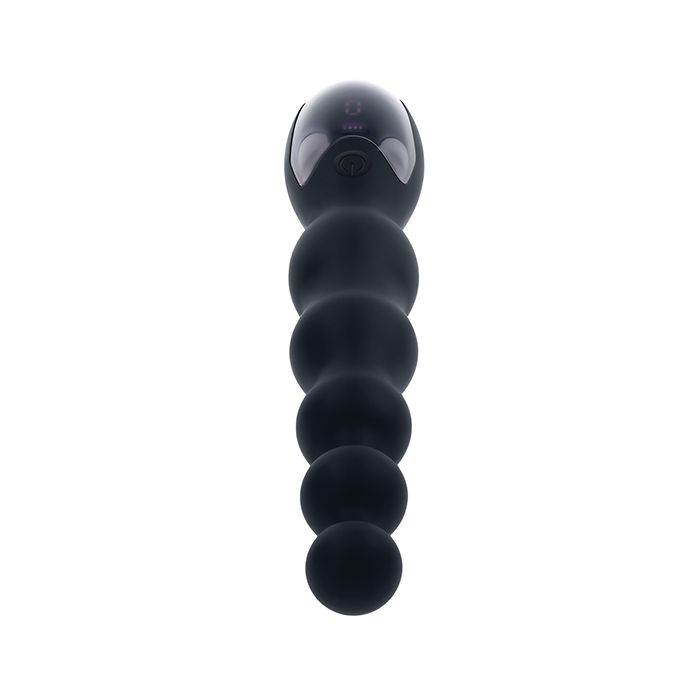 Backdoor Baton Beaded Anal Vibrator Zero Tolerance