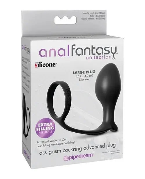 Anal Fantasy Collection Ass Gasm Advanced Plug w/Cockring Anal Fantasy