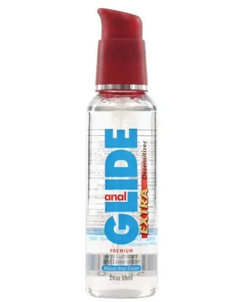 Anal Glide Extra Anal Lubricant & Desensitizer - 2 oz Anal Glide