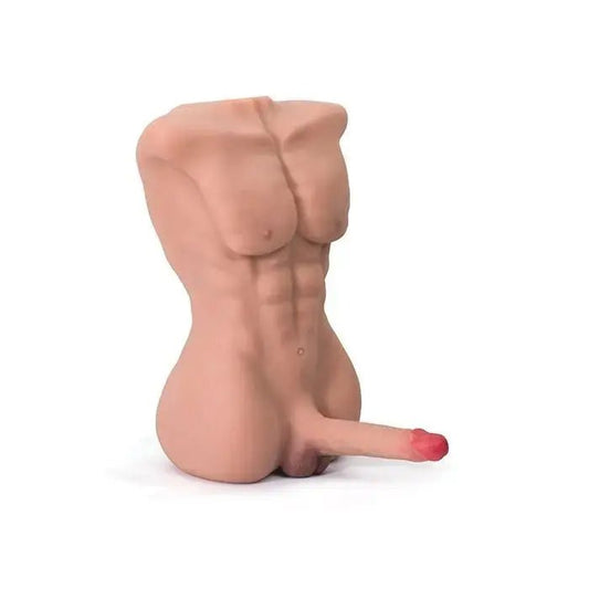 Atlas Torso Male Sex Doll with Flexible Dildo Honey Play Box