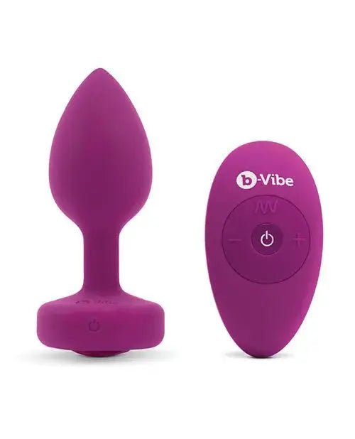 b-Vibe Remote Control Vibrating Jewel Plug B-Vibe