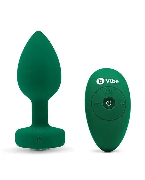 B-Vibe Remote Control Vibrating Jewel Plug (M/L) B-Vibe