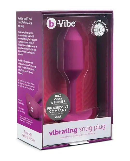 b-Vibe Vibrating Snug Plug - Butt Plug B-Vibe