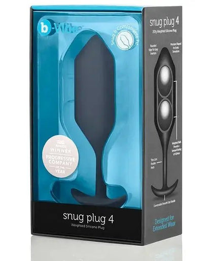 b-Vibe Weighted Snug Plug 4 - 257g Butt Plug B-Vibe