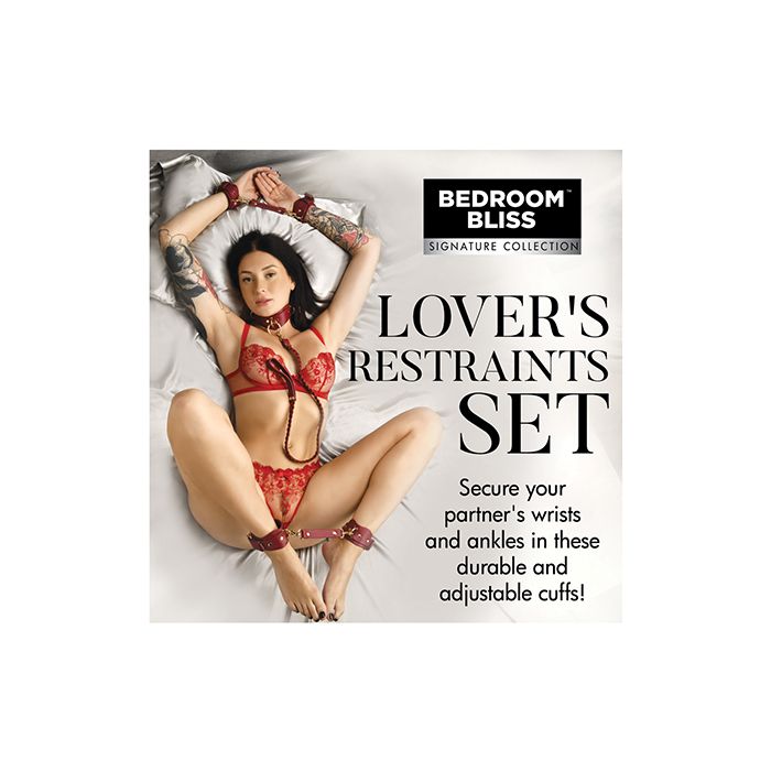 Bedroom Bless Lover's Restraint Set - Bondage Restraints XR Brands