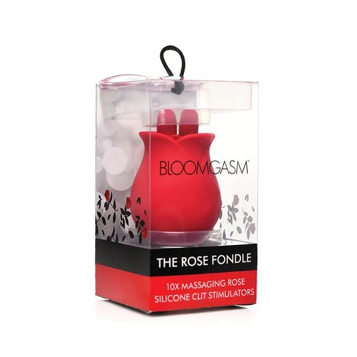 Bloomgasm The Rose Fondle 10X Massaging Clit Stimulator XR Brands