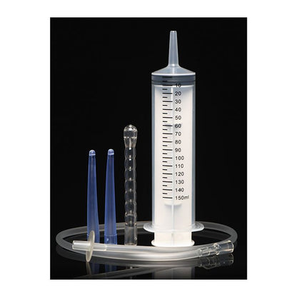 Cleanstream Enema Syringe with Attachments - Anal Douche - Passion Passion Plug Cleanstream Enema Syringe with Attachments - Anal Douche - Passion Passion Plug