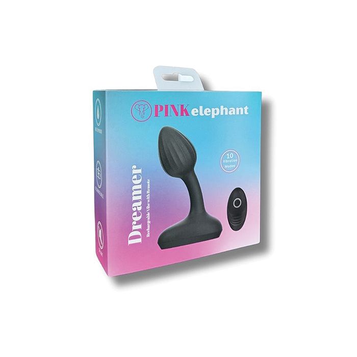 Elephant Dreamer Rechargeable Anal Vibe with Remote Passion Plug