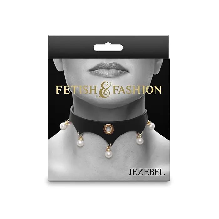 Fetish & Fashion Jezebel Collar - Bondage Collar NS Novelties