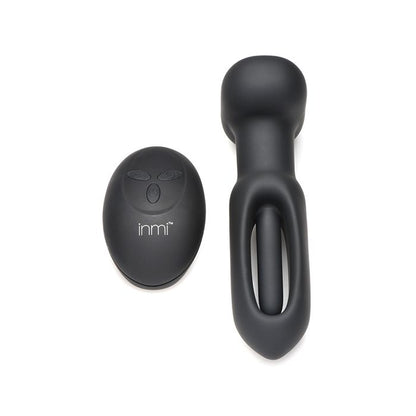 Flicking & Vibrating Silicone Butt Plug with Remote Inmi