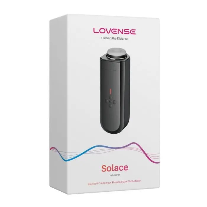 Lovense Solace Thrusting Masturbator - Mechanical Pocket Pussy Lovense