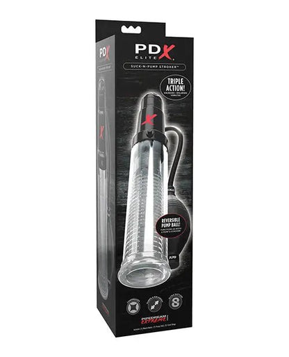 PDX Elite Suck N Pump Stroker- Penis Pump PDX