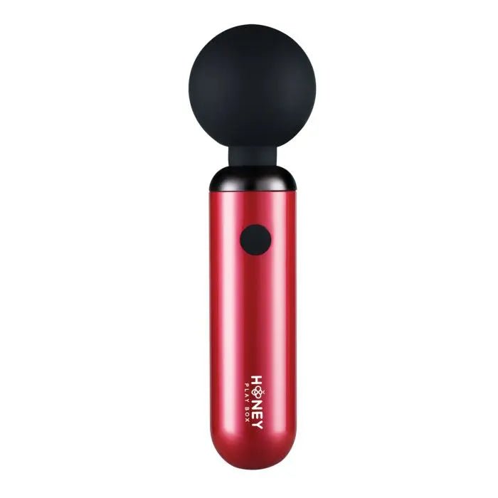 Pomi Wand Clit Tease Vibrating Wand Honey Play Box