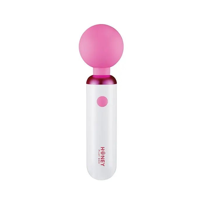 Pomi Wand Clit Tease Vibrating Wand Honey Play Box