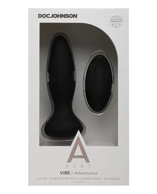 Rechargeable Silicone Adventurous Anal Plug - Vibrating Butt Plug Doc Johnson's