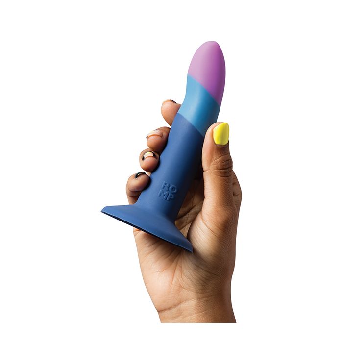 ROMP Piccolo 3 Color 5.5" Pegging Dildo Kit Romp