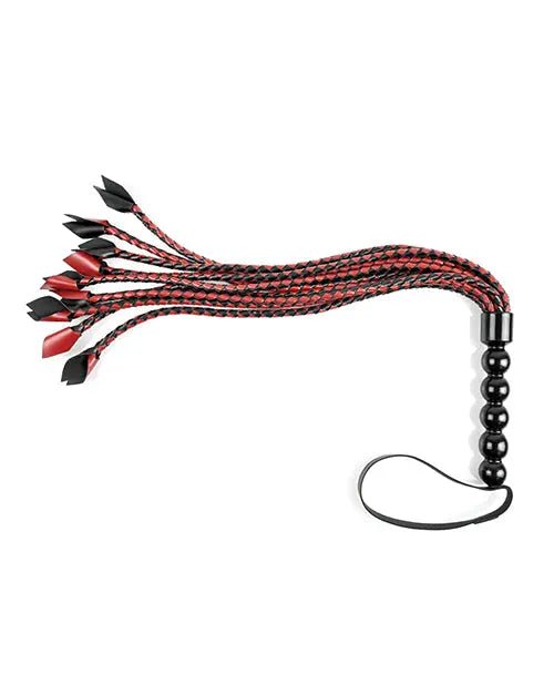 Saffron Braided Flogger - Impact Play Saffron