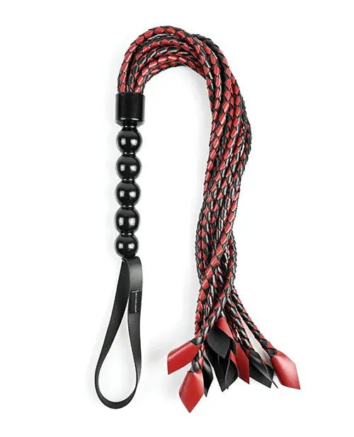 Saffron Braided Flogger - Impact Play Saffron