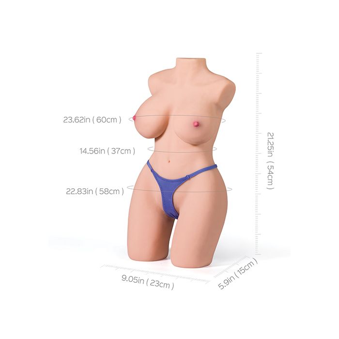 Siren Female Torso Love Doll Honey Play Box