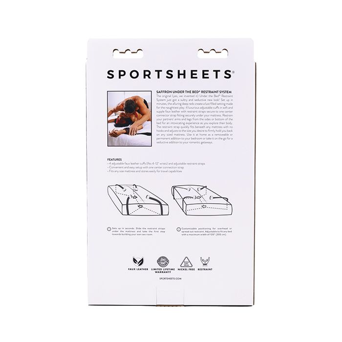 Under the Bed Adjustable Restraint System Sportsheets International
