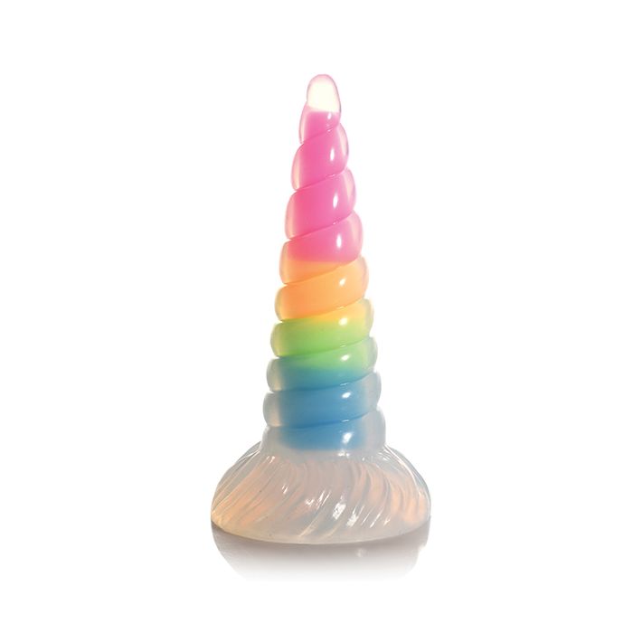 Unicorn Glow in the Dark Silicone Dildo - Creature Dildo Creature Cocks