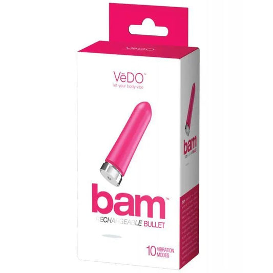 VeDO Bam Rechargeable Bullet - Vibrating Bullet VeDO