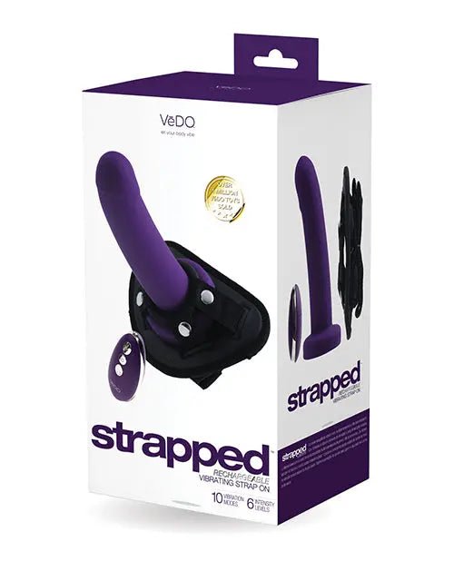 VeDo Strapped Rechargeable Vibrating Strap On VeDO