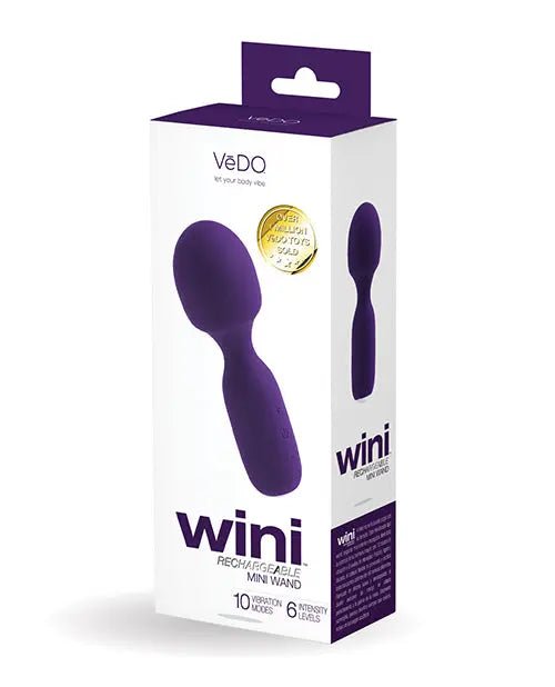 VeDO Wini Rechargeable Mini Wand - Wand Vibrator VeDO