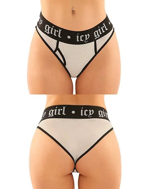 Vibes Buddy Pack Icy Girl Metallic Boy Brief & Lace Thong Vibes
