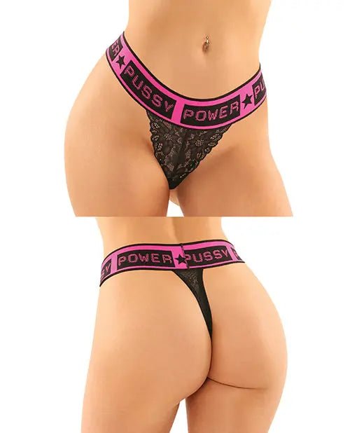 Vibes Buddy Pack Pussy Power Micro Brief & Lace Thong Vibes