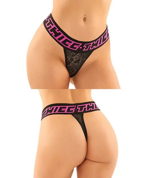 Vibes Buddy Pack Thicc Athletic Mesh Boy Brief & Lace Thong Vibes