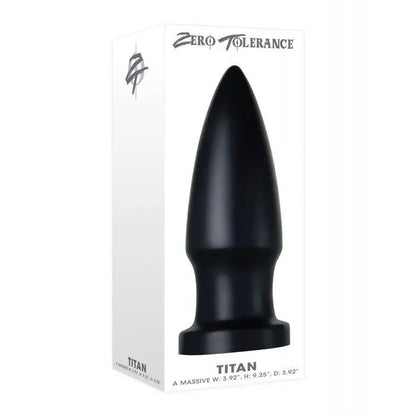 Zero Tolerance Titan Anal Cone Plug Zero Tolerance