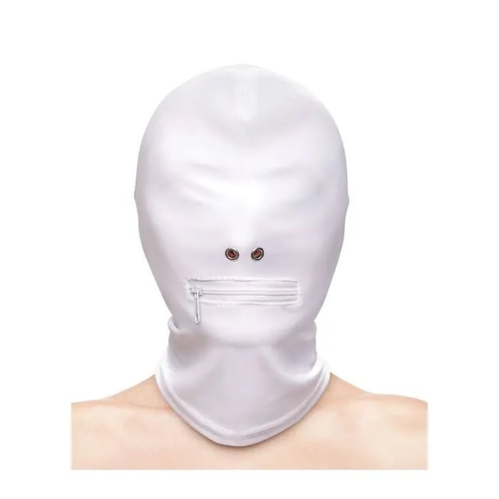 Zippered Mouth Bondage Hood - Fetish & Fashion NS Novelties