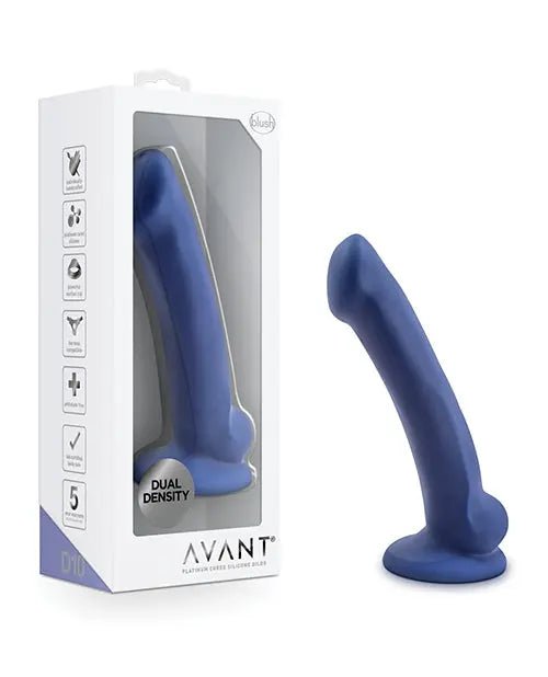 Blush Avant D10 Silicone Dildo Blush