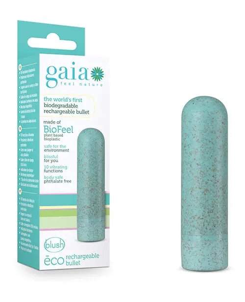 Blush Gaia Eco Rechargeable Vibrating Bullet Blush