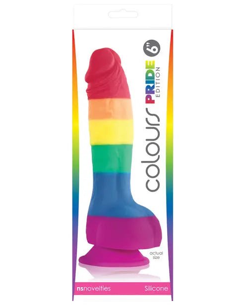 Colours Pride Edition Dong with Suction Cup colours