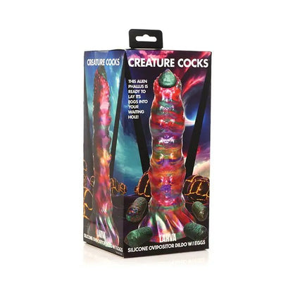 Creature Cocks Larva Silicone Creature Dildo with Eggs Creature Cocks