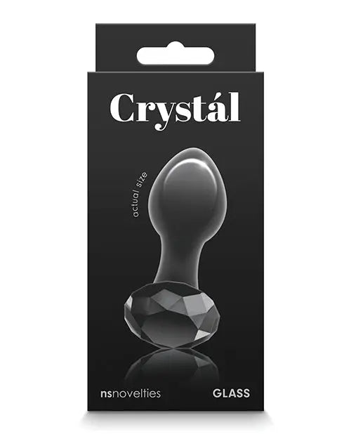Crystal Gem Glass Butt Plugs Crystal