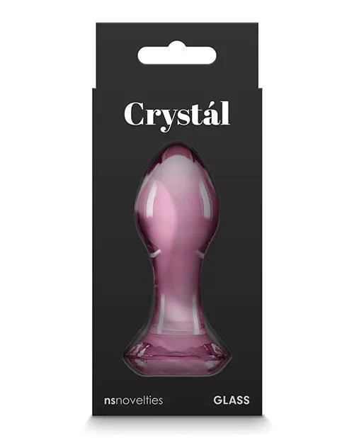 Crystal Gem Glass Butt Plugs Crystal
