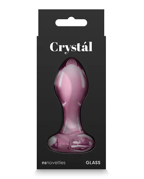 Crystal Heart Glass Butt Plug SinSationes