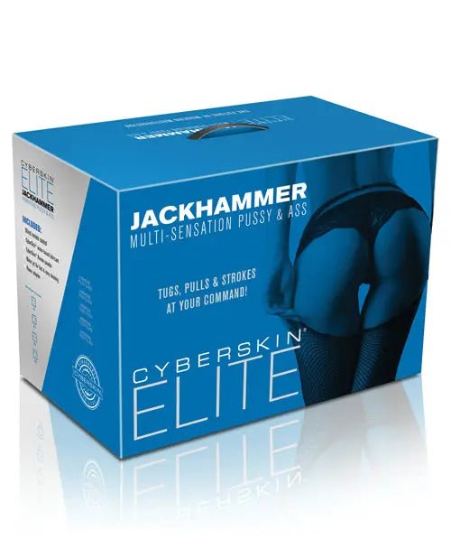 CyberSkin Elite Jackhammer Pussy & Ass Body Stroker CyberSkin