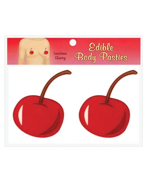 Edible Body Pasties - Luscious Cherry Candy