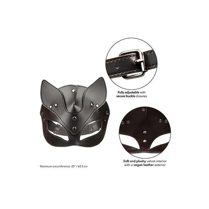 Euphoria Collection Cat Mask - Bondage Mask Cal Exotic