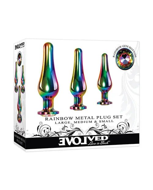 Evolved Rainbow Metal Plug set or individuals Evolved