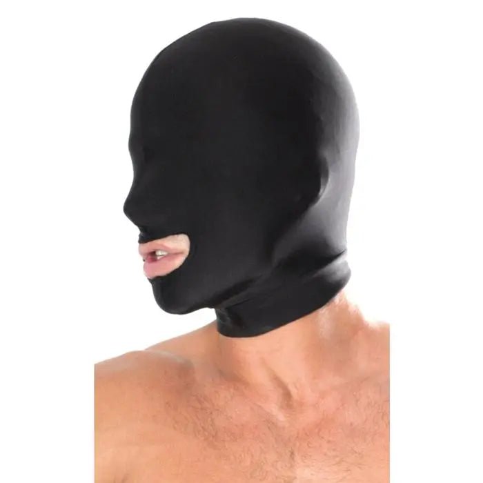 Fetish Fantasy Series Spandex Open Mouth Bondage Hood Pipedream