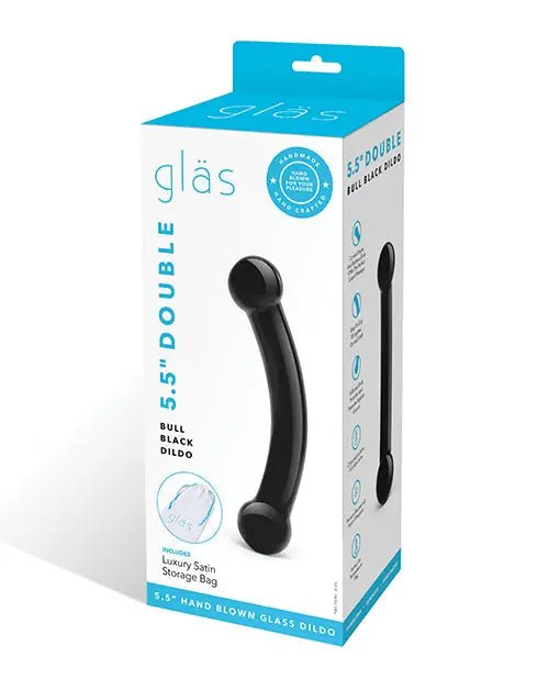 Glas Double Bull Glass Dildo - Glass Sex Toy Glas