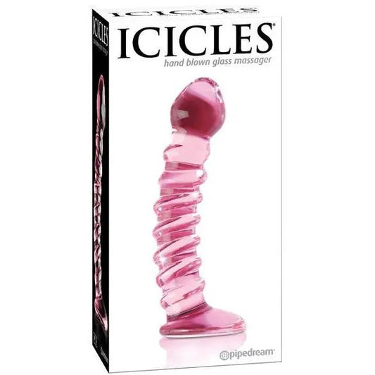 Icicles No. 28 Hand Blown Glass Icicle