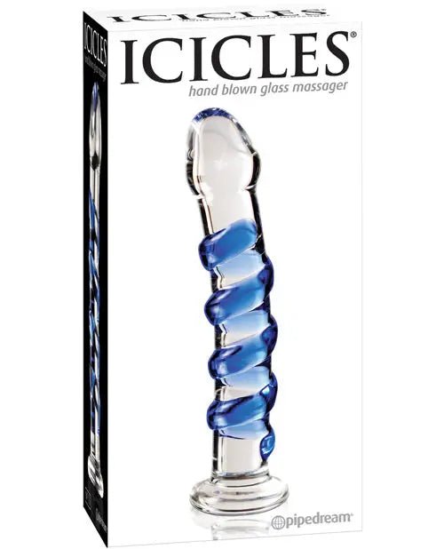 Icicles No. 5 Hand Blown Glass Dildo Icicle