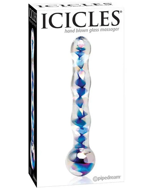 Icicles No. 8 Hand Blown Glass Dildo Icicle