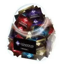 ID Assorted Condoms - Jar of 144 ID Condoms